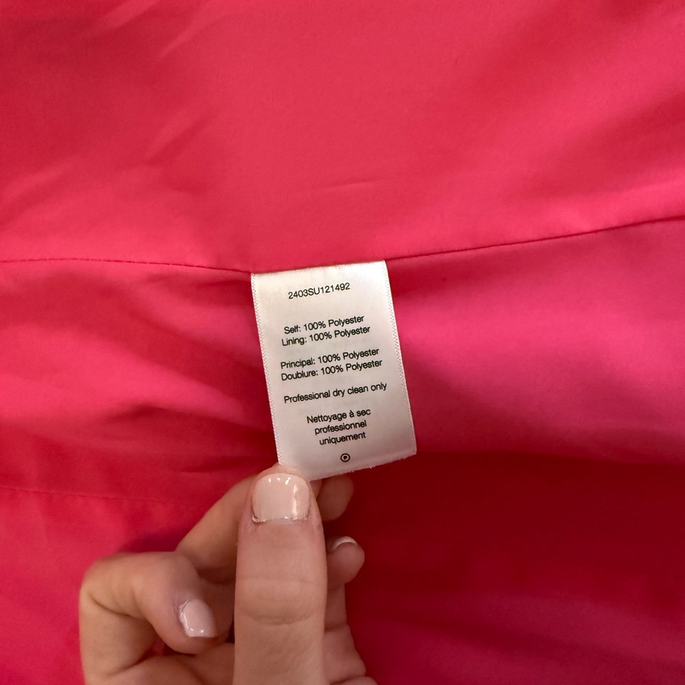 Veronica Beard Miller Dickey Blazer in color Hibiscus - Picture 14 of 16
